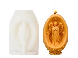 Molde silicona virgen con alas